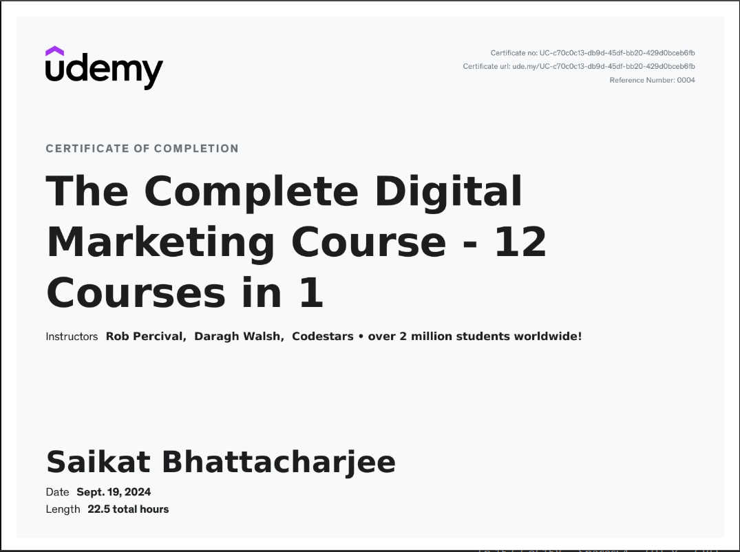 Certificate 4